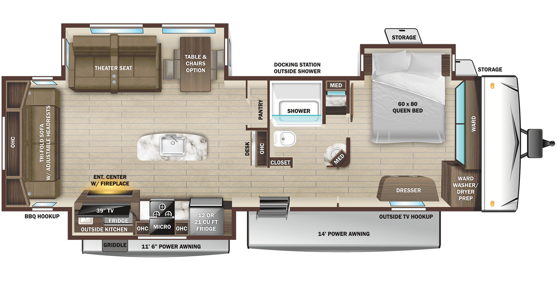 Rv Floor Plans