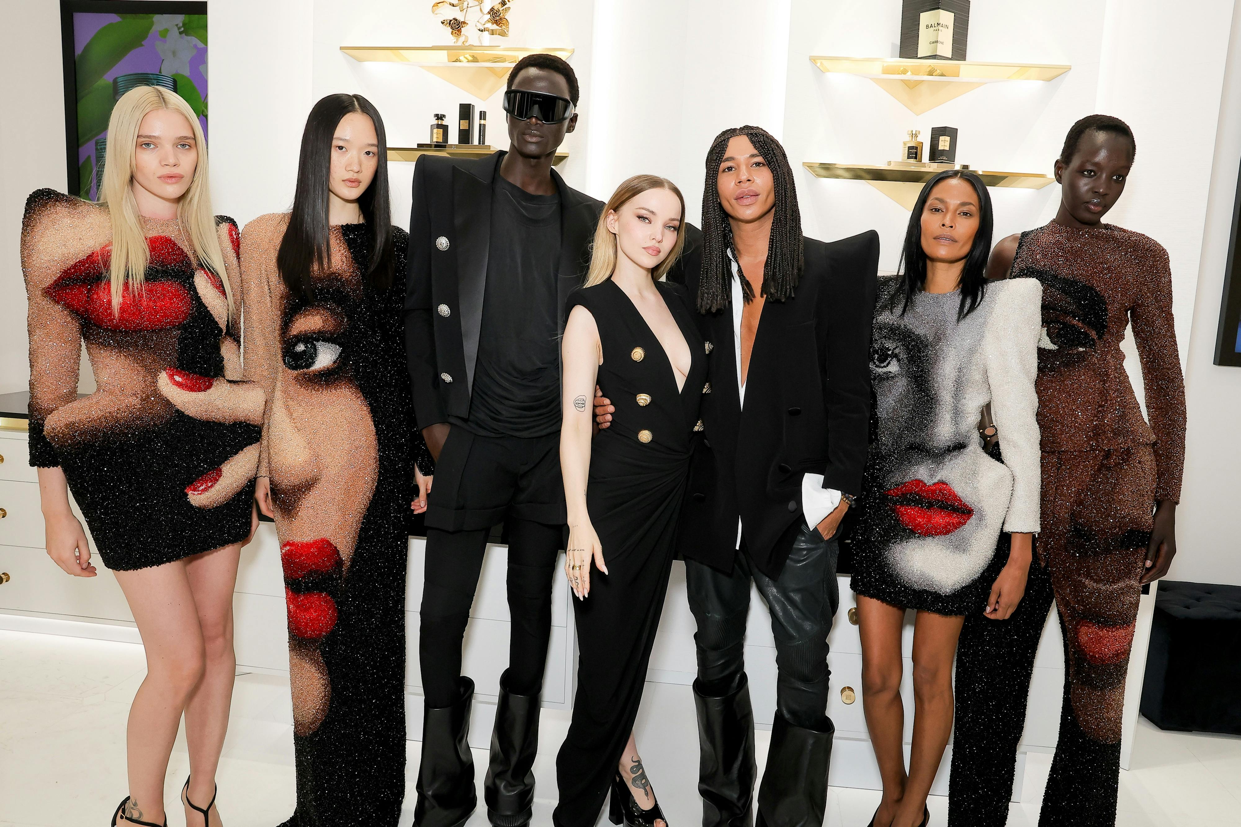 Balmain Beauty event in Paris BFA