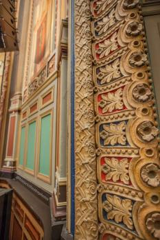 Pasadena Civic Auditorium, Los Angeles: Greater Metropolitan Area: Molding detail