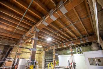 Pasadena Civic Auditorium, Los Angeles: Greater Metropolitan Area: Trap Room Ceiling