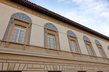 Pasadena Civic Auditorium, Los Angeles: Greater Metropolitan Area: Gold Room windows