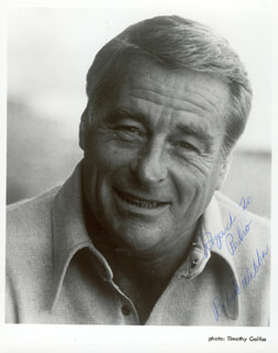 Image 1 for Robert Webber - Autographed Inscribed Photograph  - HFSID 272247