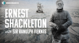 Ernest-Shackleton-with-Ranulph-Fiennes art