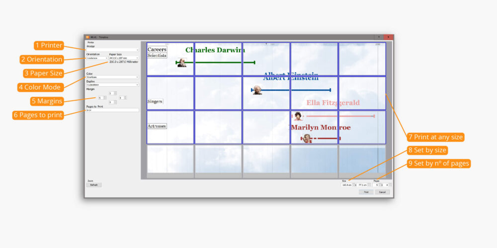 Printable Timeline