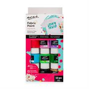 Mont Marte - Fabric Paint Set 12pc x 20ml