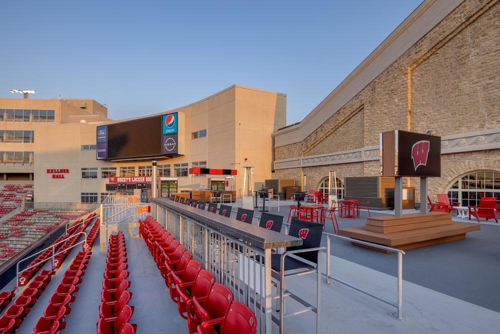 University of Wisconsin Camp Randall Stadium South End Zone Renovation ...