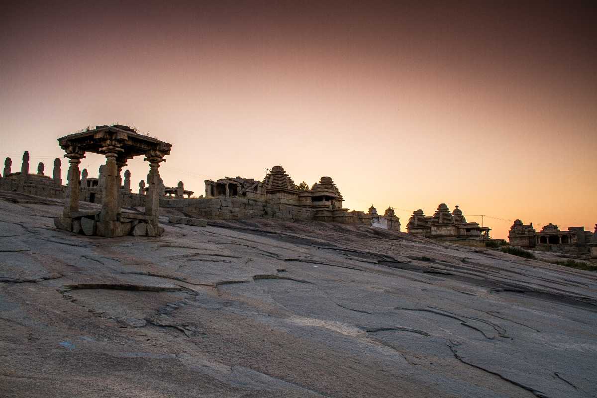 Ruins at Hemakuta Hill