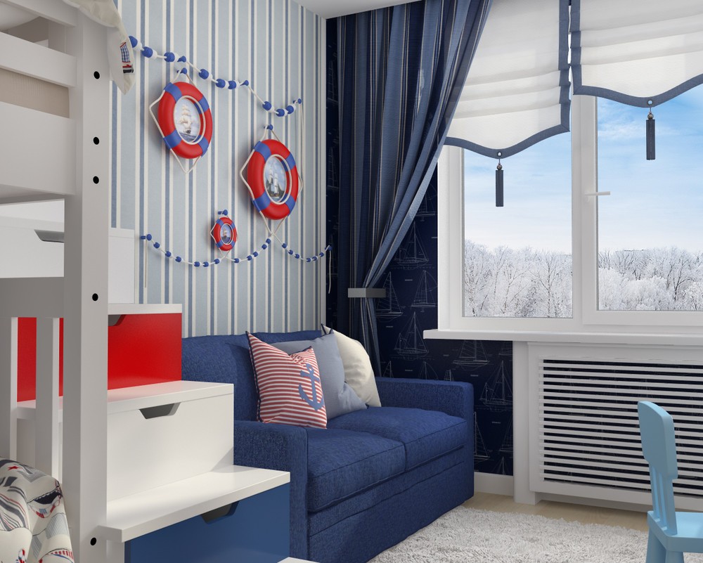 Set sail with these nautical bedroom decor ideas for your space