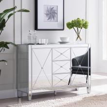 Mirage 3-Drawer Mirrored Cabinet