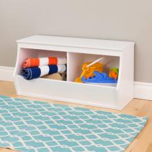 Monterey Stackable 2-Bin Storage Cubby