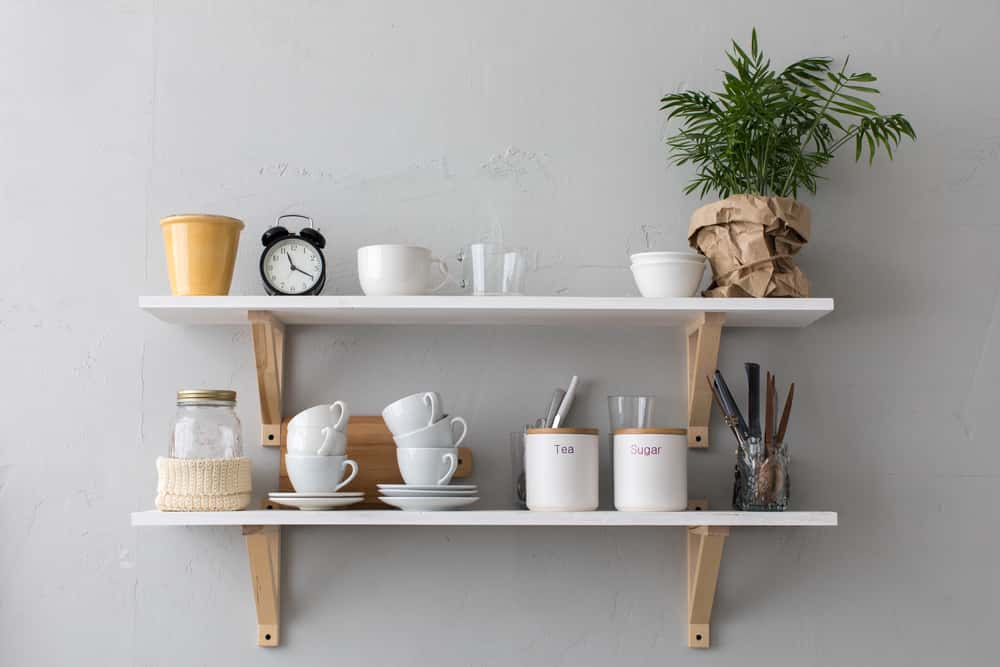 hdf wall shelves