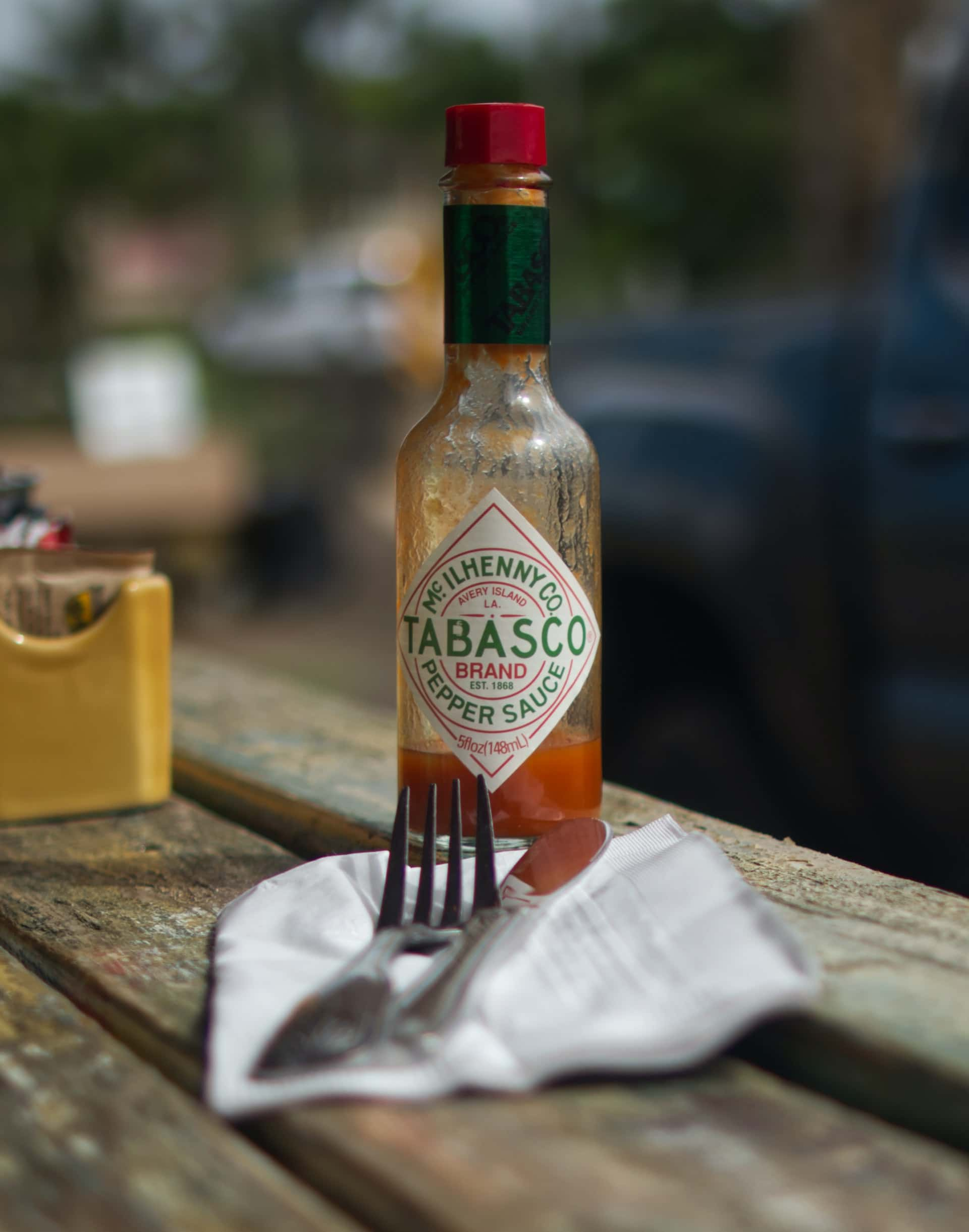 tabasco sauce spray