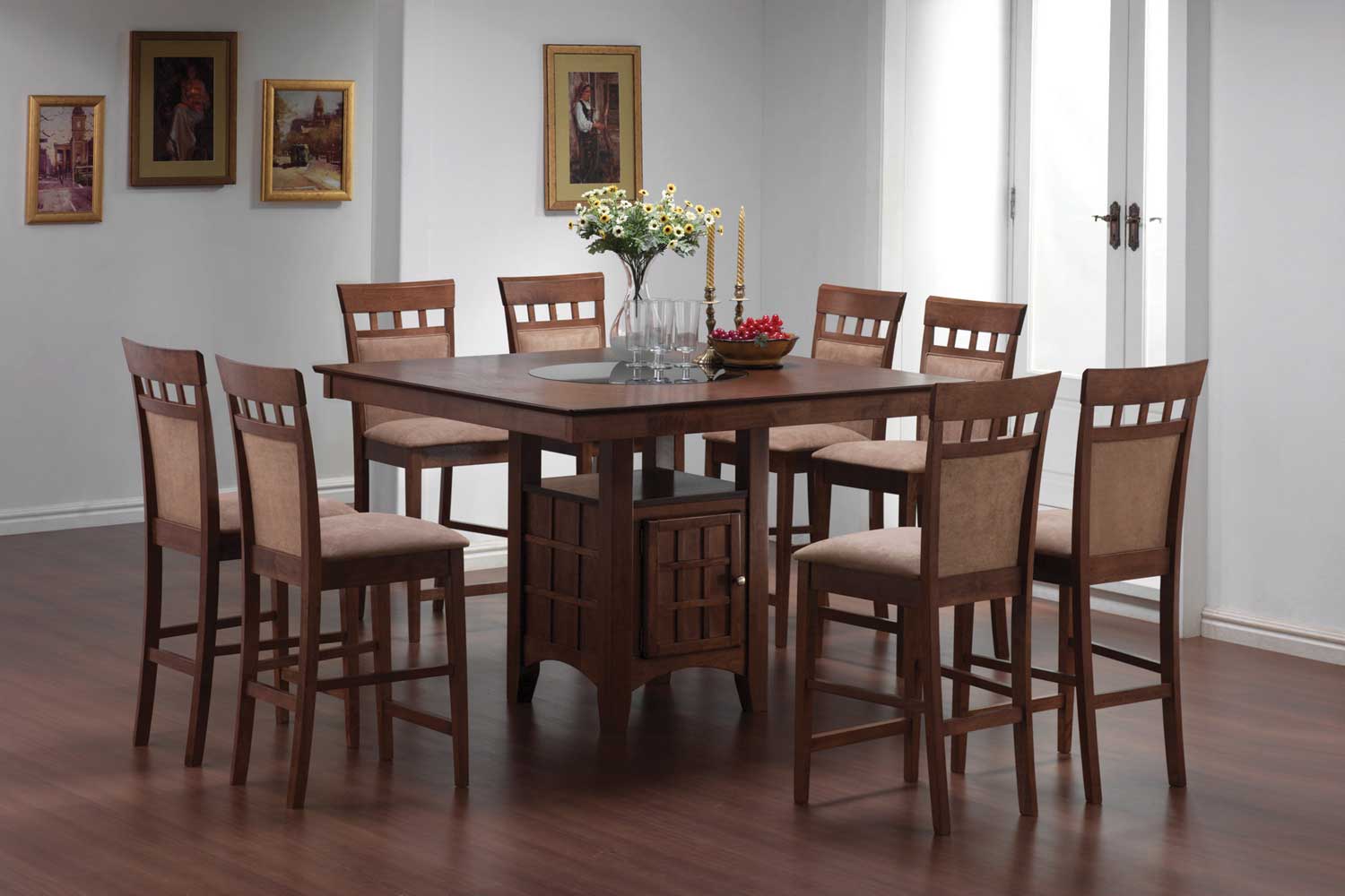 Coaster Mix and Match Counter Height Dining Table Set with ...