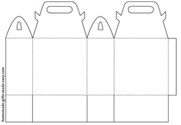 Printable Gift Bag Templates - Cute Bags with Handles