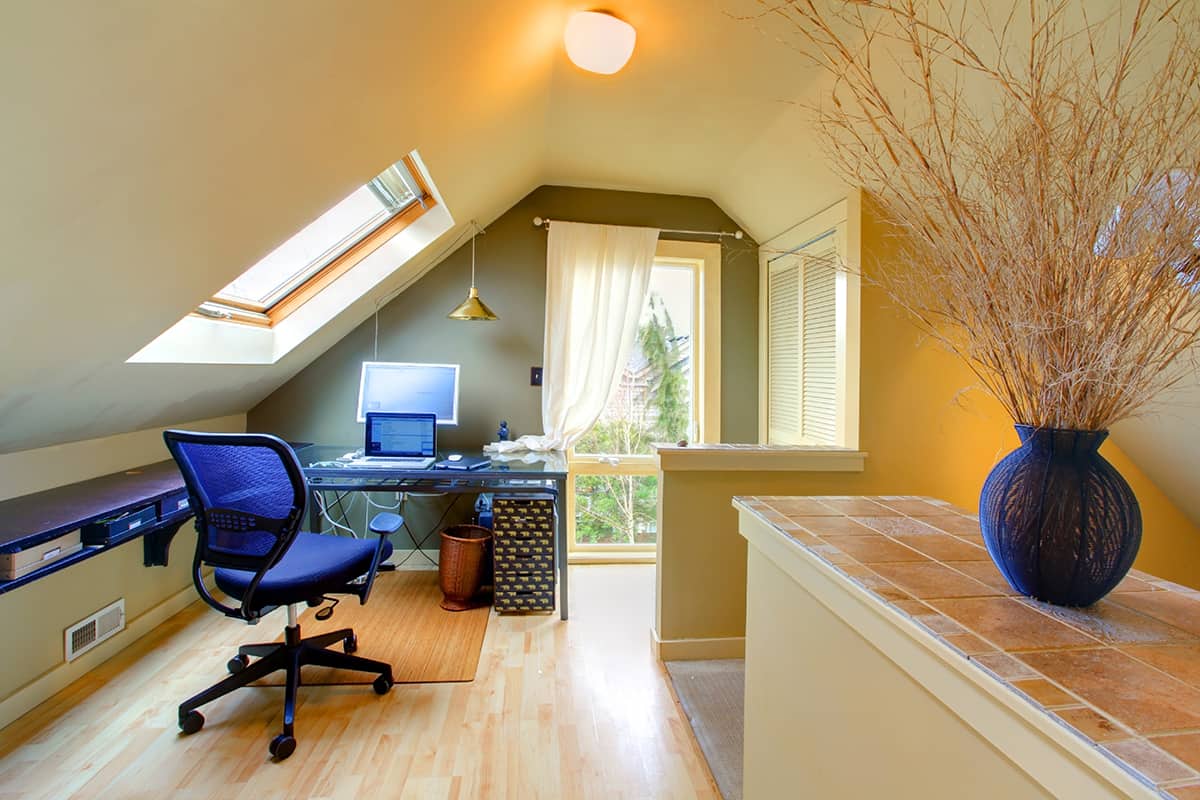 Office in Attic Layout