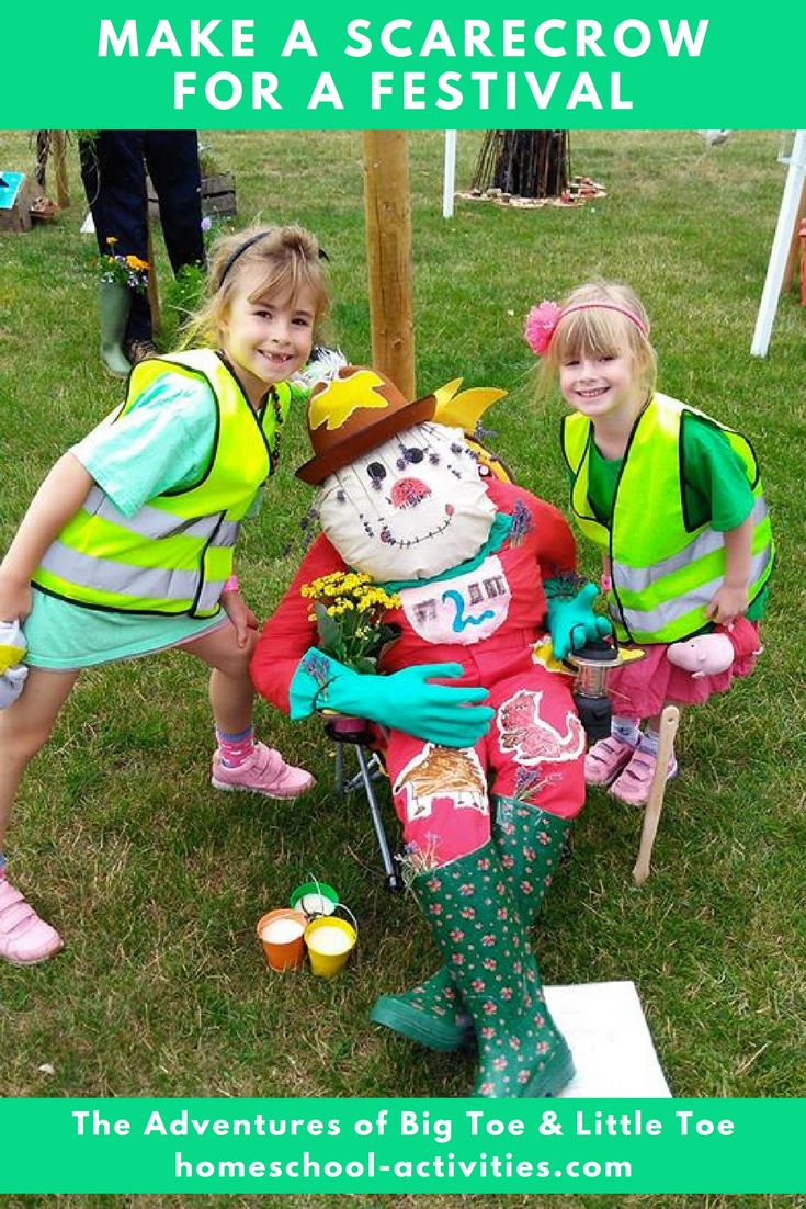 how to make a scarecrow for a festival