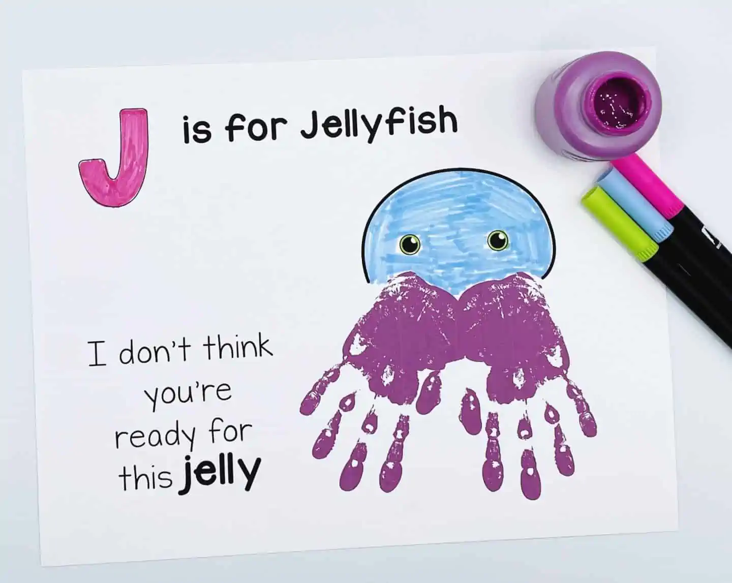 j is for jellyfish