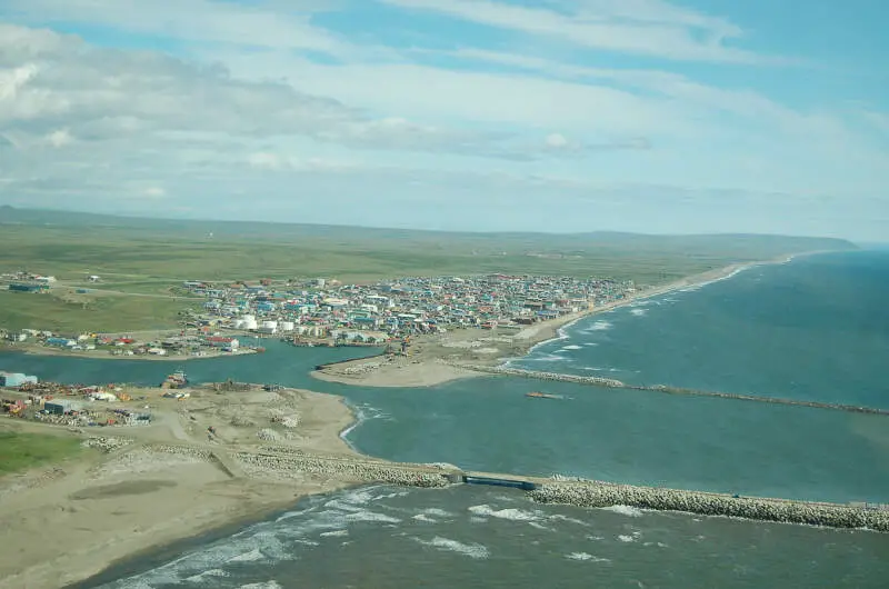 Nome Alaska Aerial