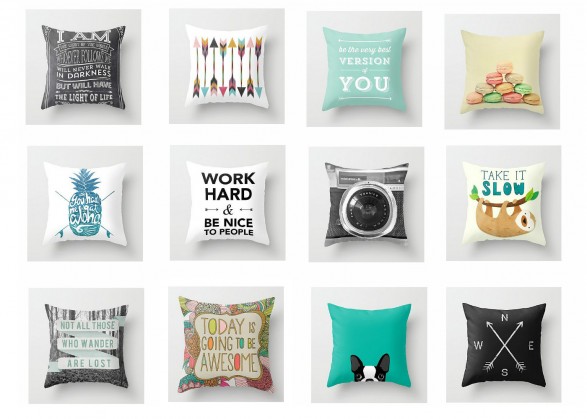 toss pillows for dorm