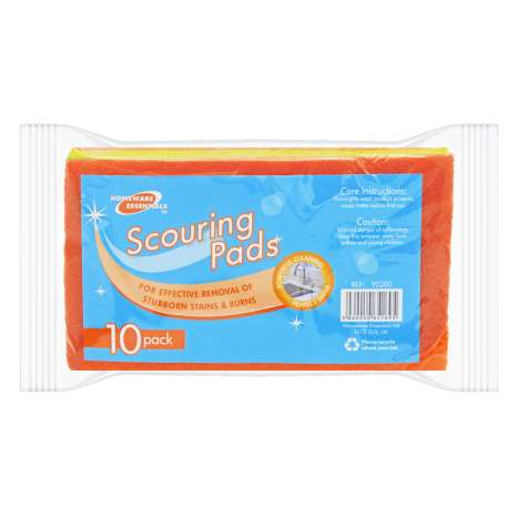 Homeware Essentials Scouring Pads 10 Pack