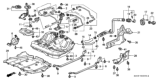 Diagram for Honda Prelude Fuel Pump - 17040-S30-L00