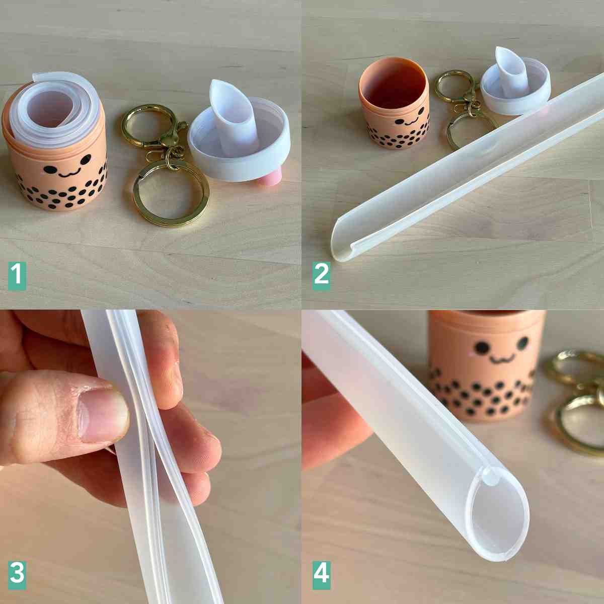 how to use ziplock boba straw from boba tribe