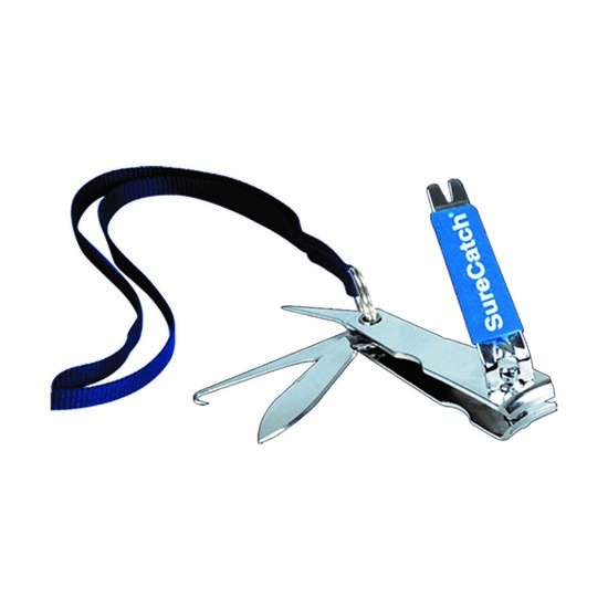 Surecatch 6 in 1 Stainless Steel Fishing Line Clipper with Lanyard