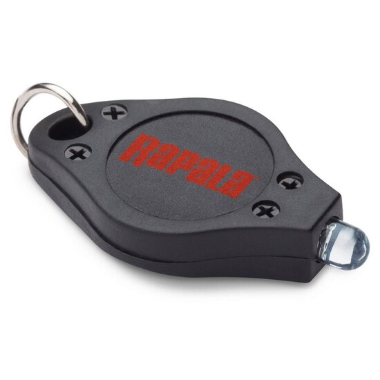 Rapala LED UV Pinch Light on Keyring - Charges Glow and UV Lures