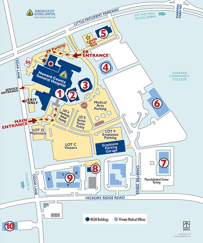 Sentara Norfolk General Hospital Campus Map DB8