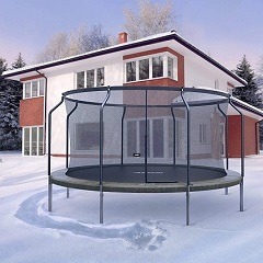 15ft Trampoline (With Enclosre): Round, Square & Rectangular