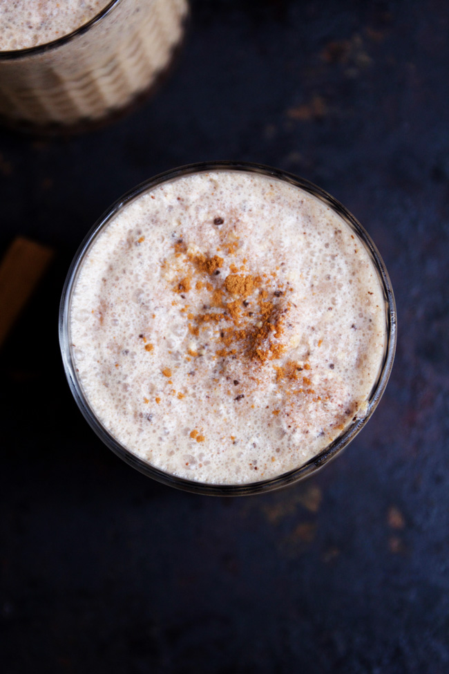 Cinnamon cookie iced coffee