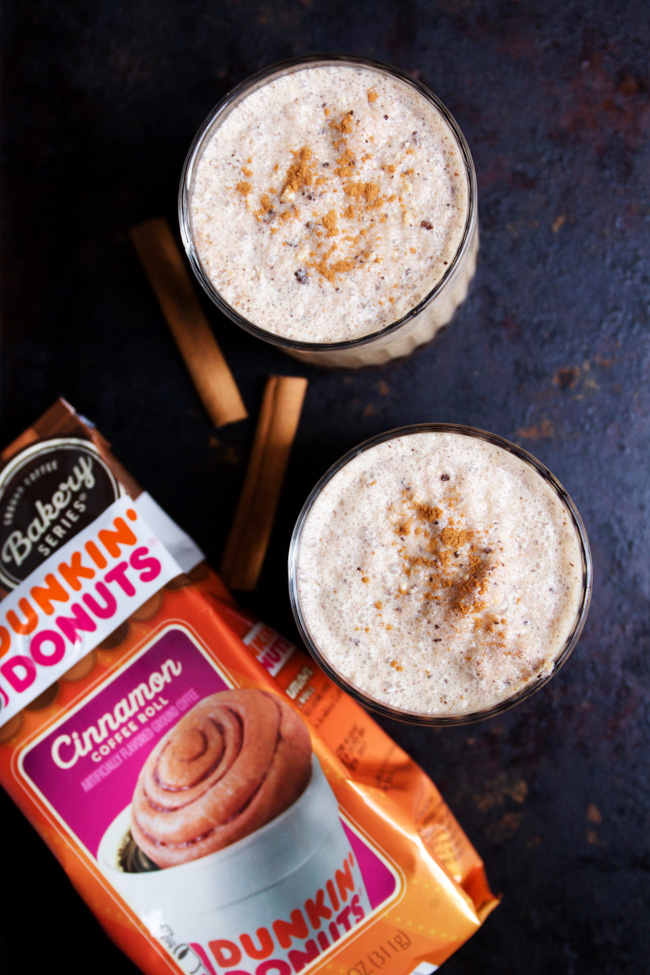 Cinnamon cookie iced coffee 