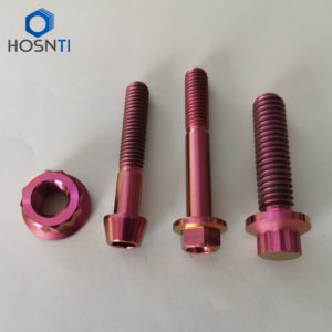 pink titanium bolts