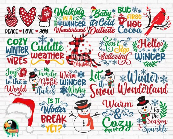 Winter SVG Bundle