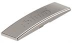 Blum curved &#39;Blum&#39; cover cap in nickel