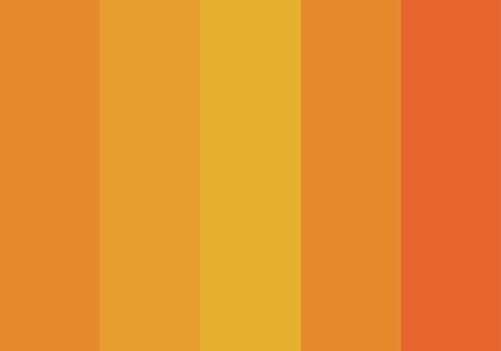 Color Palette Inspiration: Autumn Harvest color palette