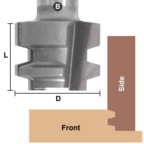 Drawer Lock  Reversible 1