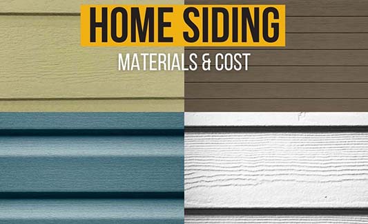 Home Siding Materials and Cost