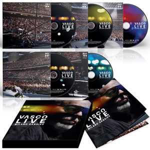 CD Vasco Live Milano San Siro (Box 2 CD + 2 DVD + Blu-ray) Vasco Rossi