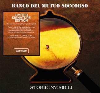 CD Storie invisibili (Italian version - CD Digipack numerato autografato) Banco del Mutuo Soccorso