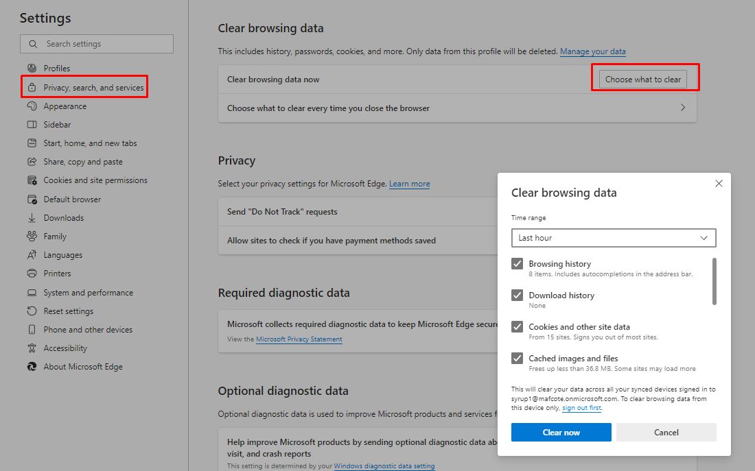 ICLICKNPRINT-Clear-cache-Edge