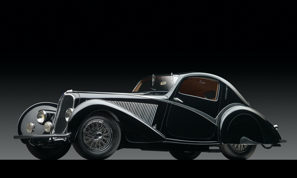 Delahaye Type 135 Competition Court Teardrop Coupé diseñado por Figoni et Falaschi de 1936 | Michael Furman