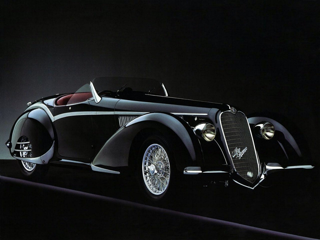 Alfa Romeo 8C 2900B Spider de 1938 diseñado por Touring