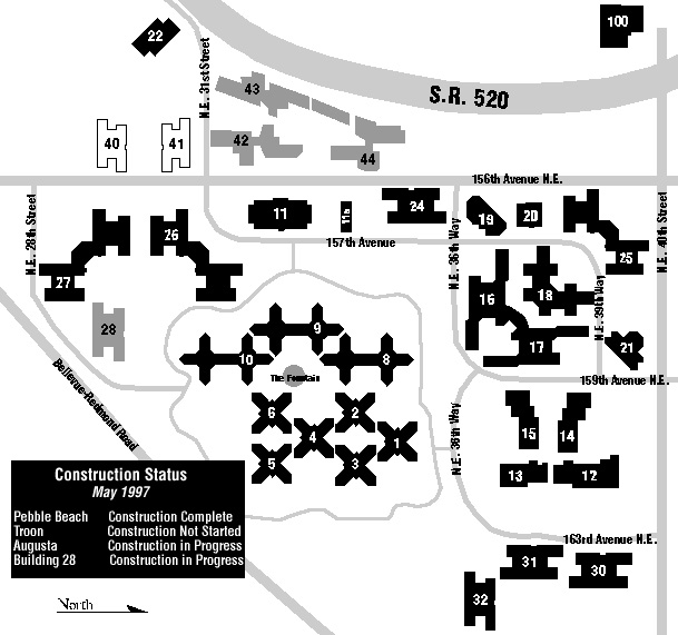 Redmond Washington County Map