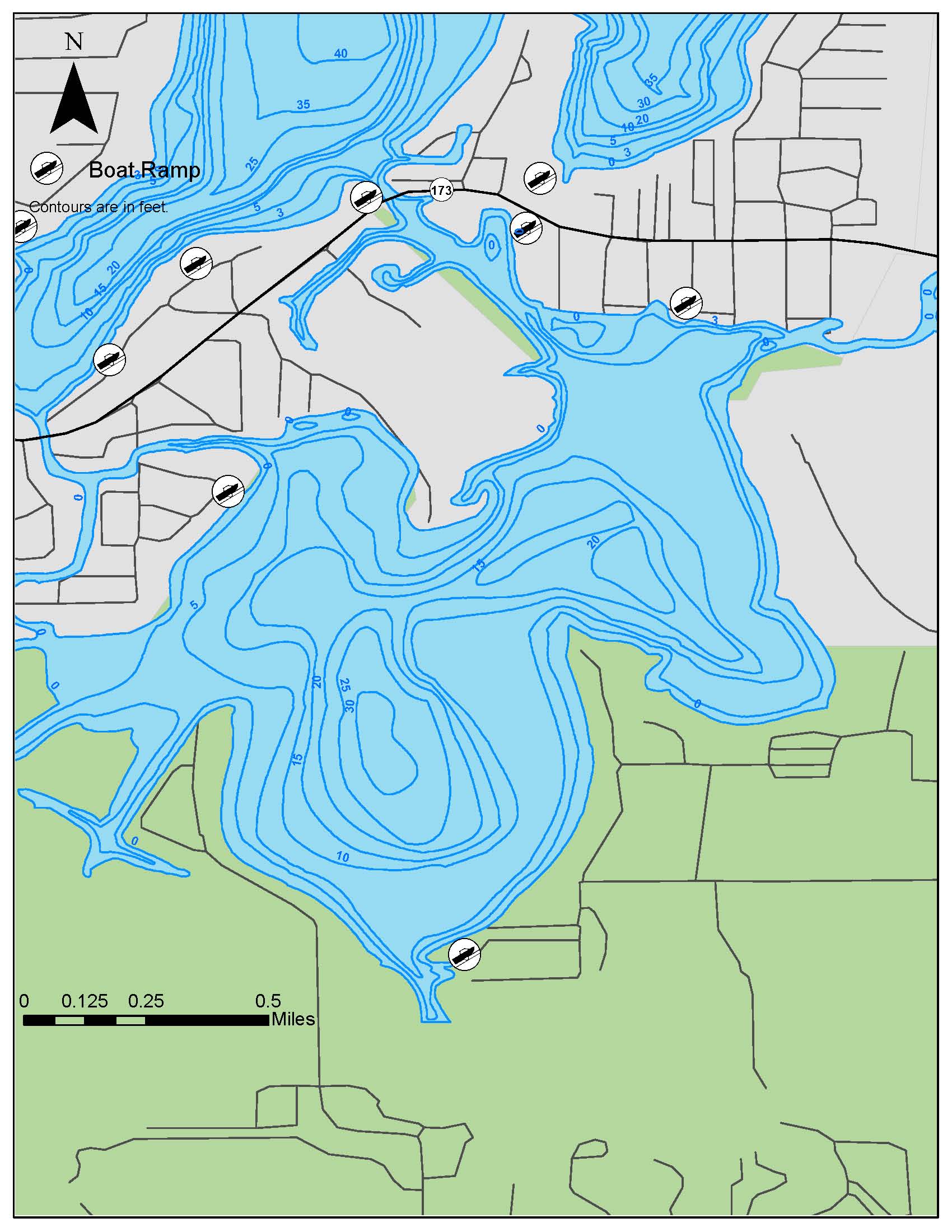 Free Lake Depth Charts