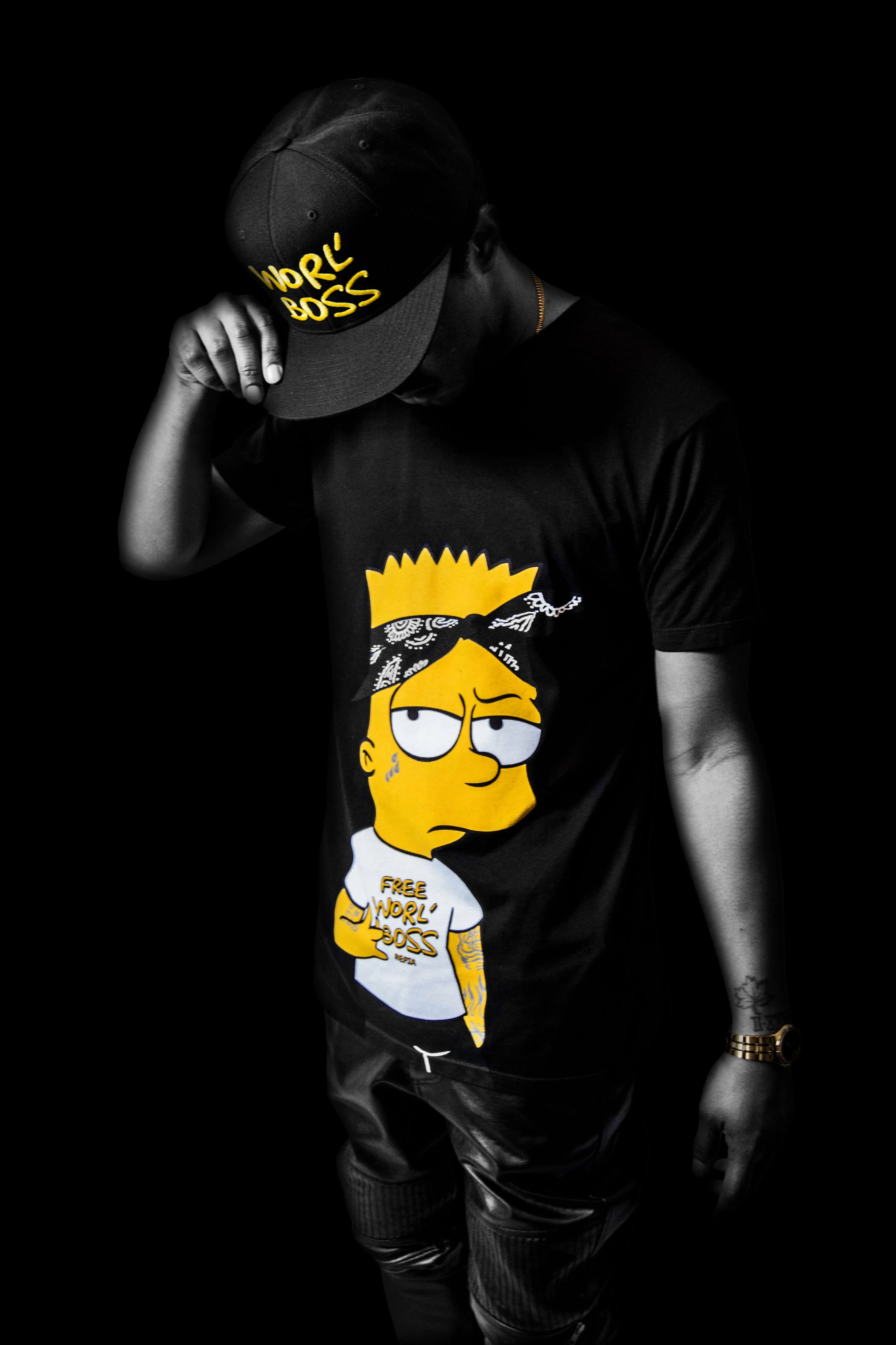 Fashion Fridays: Bart Simpson + Vybz Kartel = Bartel - LargeUp