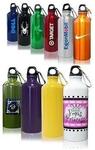 Metal Water Bottles w/ Carabiner