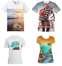 apparel with full color sublimation printing