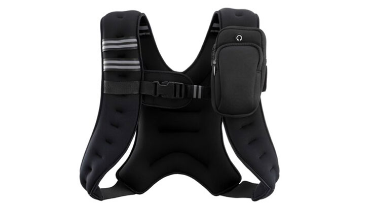 adjustable weighted vest from zelus fitness