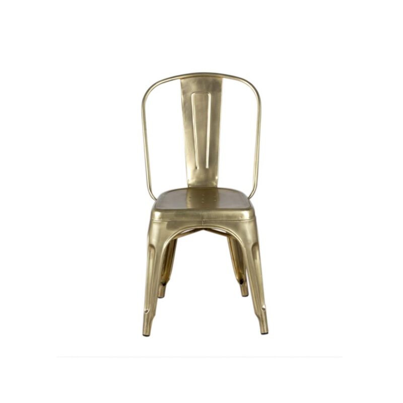 Premium Gold Iron Steel Chair